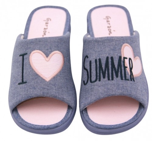 Garzon. House slipper "I LOVE SUMMER" Special Parquet.